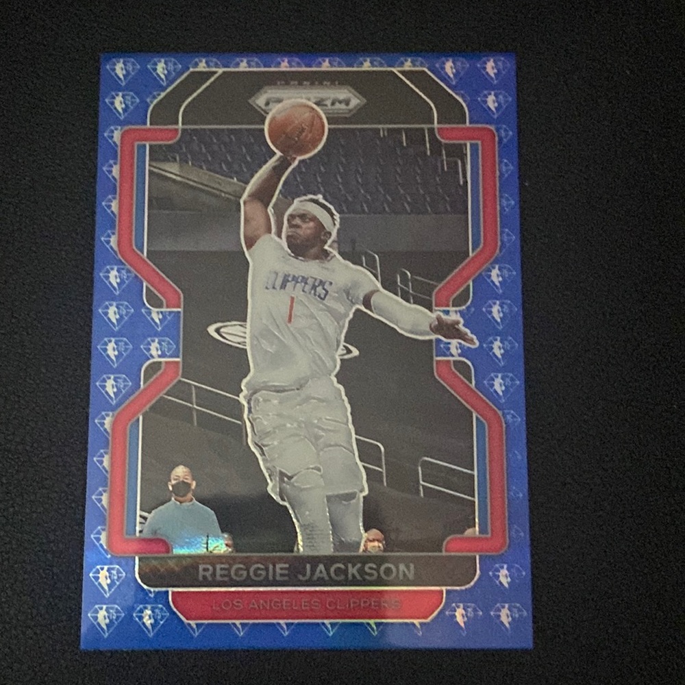 Reggie Jackson - 2021-22 panini Prizm basketball #213